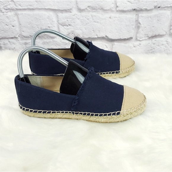 J mclaughlin redding espadrille shoes size 7 blue - Picture 5 of 9